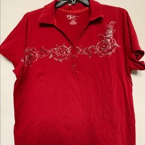 Red shirt 26/28 by V Sport